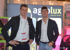 Jeffrey Spies & Youri de Zeeuw with Agrolux. 